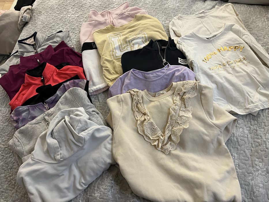 Голям лот горнища и блузи 134-140см