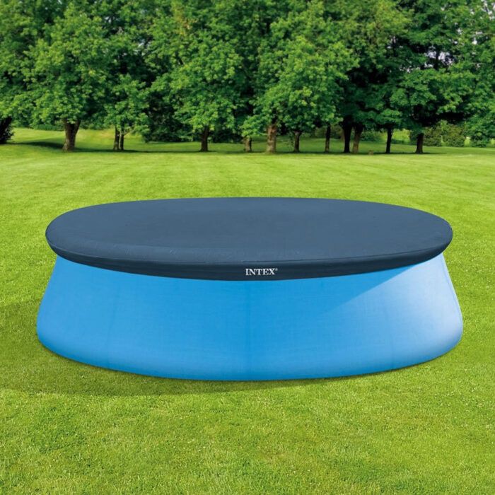 Покривало за басейн Intex Easy Set, диаметър 396 см, PVC, Кръгло