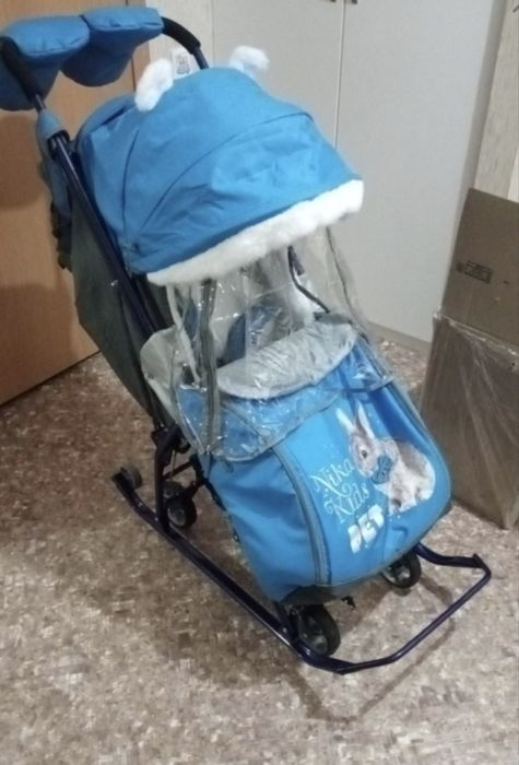 Санки коляска фирмы Ника