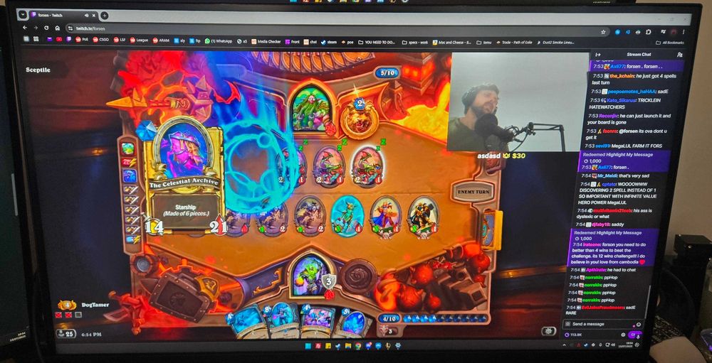 Monitor gaming 1440p LG 27GR83Q-B UltraGear, 27'', 240Hz, 1ms, G-SYNC