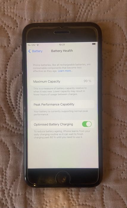 iPhone 7 - 99% Живот на батерията