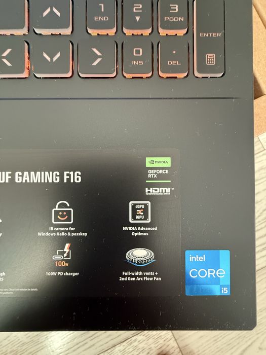 Asus TUF Gaming 16