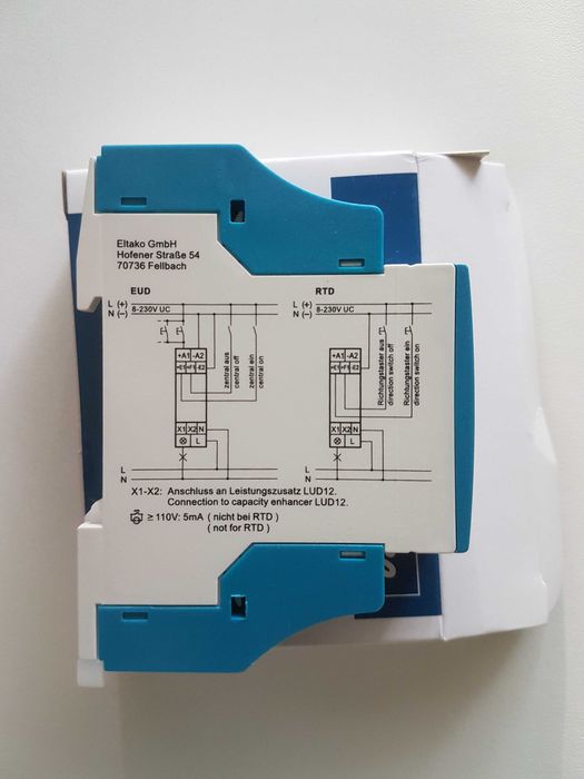 Dimmer multifunctional universal 8-230V, mosfet 400W, ELTAKO EUD12D-UC