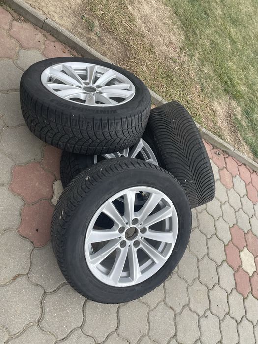 Jante bmw r17 f10 f11 225 55 17 michelin alpin5  6 mm