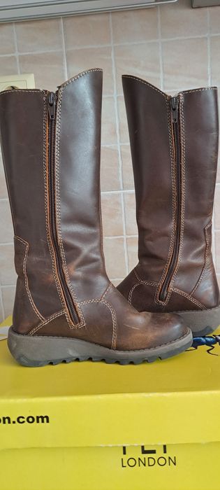 Ботуши естествена кожа, н. 32