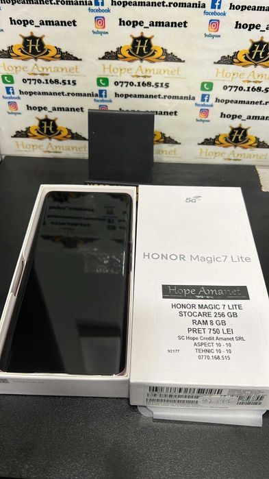 Hope Amanet P3 Honor Magic 7 Lite 256 GB /8 GB