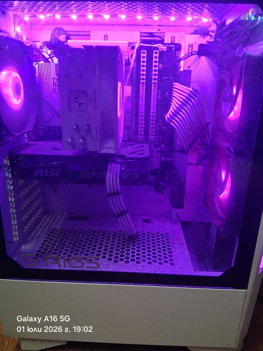 G-rigs PC + SAMSUNG Odyssey G3