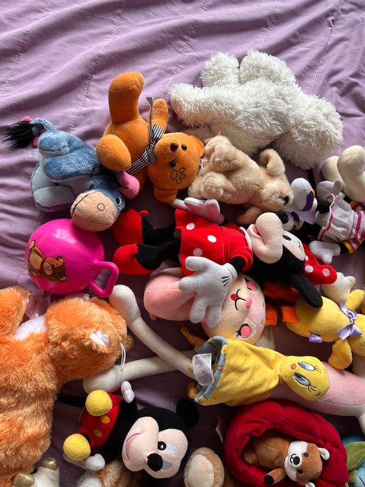 Лот от плюшени играчки