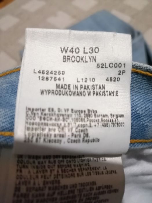 Vand Blugi Originali,, Lee''Marimea W40- L30