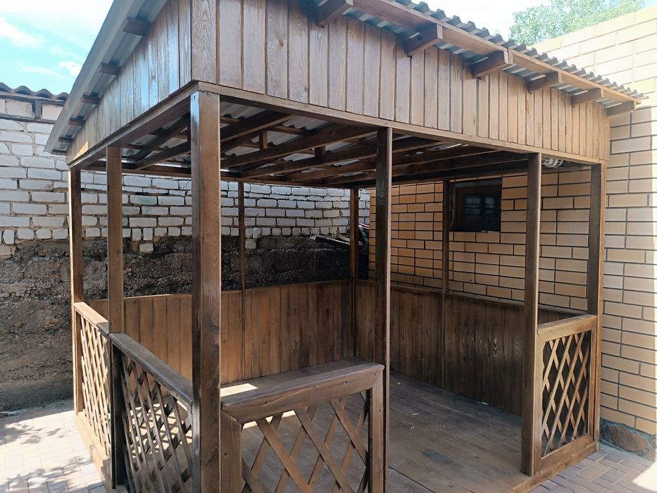 Беседки прямоугольные