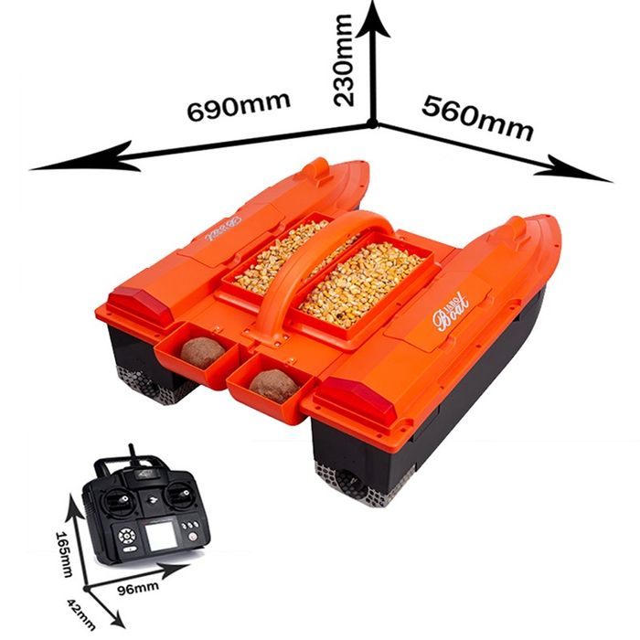 Корабче за захранка с GPS модул JABO-5CG