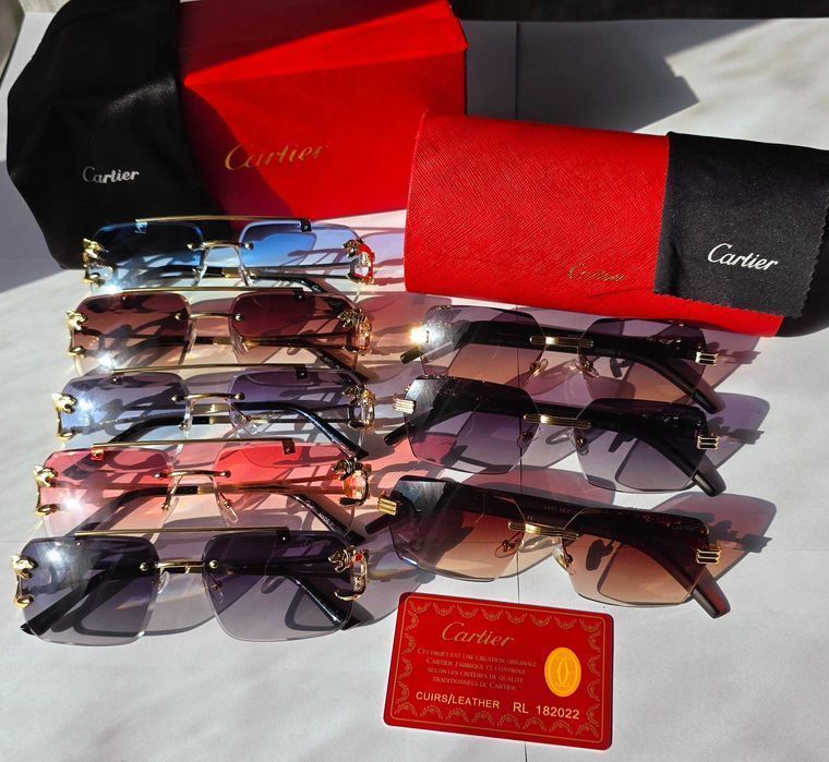 Set ochelari de soare Cartier rimless