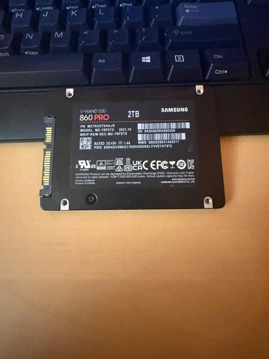 SUPER OFERTA - SSD Samsung 860 PRO 2Tb 2.5" NOU 100% health OFERTA !!