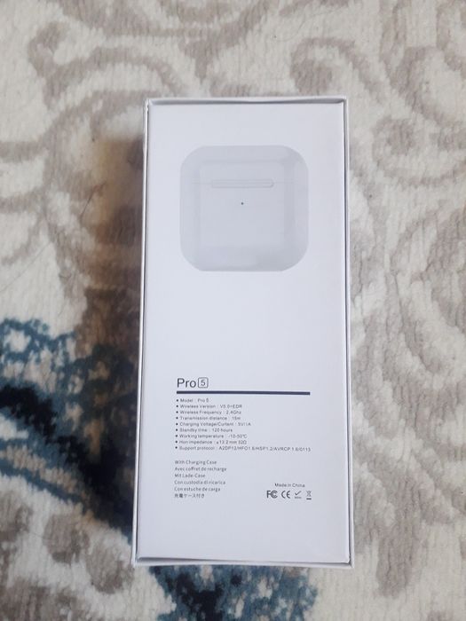 Airpods Pro 5 simsiz naushniklar   Airpods Pro 5 наушники