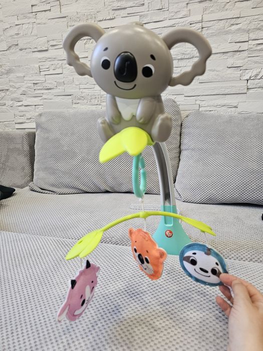 Музикална въртележка за бебешко легло Fisher price