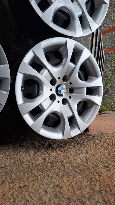 Стоманени 17" 5Х120мм БМВ с Тасове, 5X120mm BMW ORIGINAL