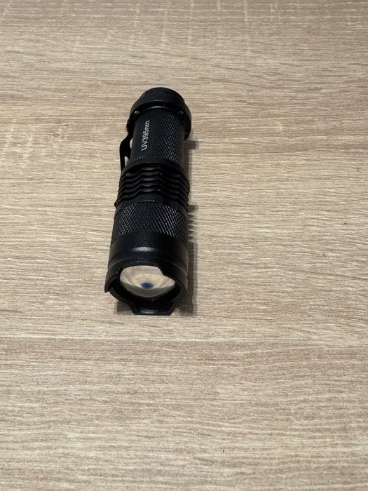 Lanterna UV, 395 nm, Negru