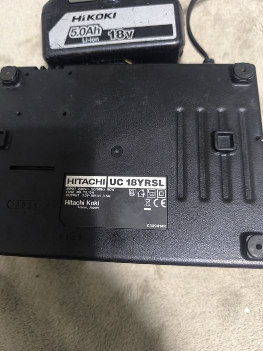 Încărcător Hitachi UC18YRSL+Acumulator HIKOKI 5Ah