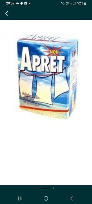 4 cutii Apret praf 500 gr. CutieȘi pt hainele copiilor