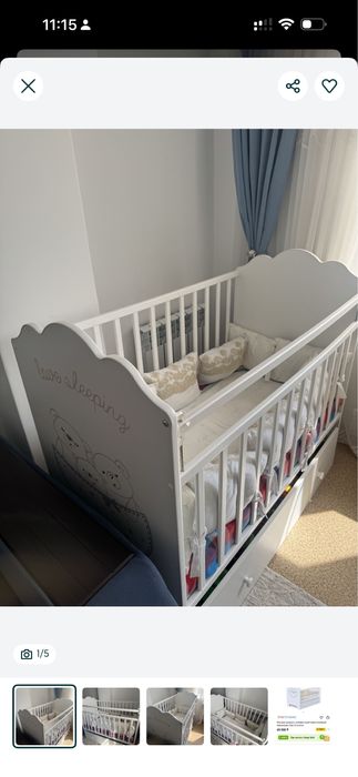 Детский монеж. Сынбаған матрас таза.