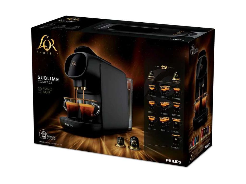 НОВИ! Кафемашина с капсули Philips L’Or Barista Sublime
