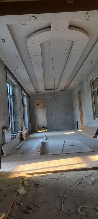 Gipskardon dekor plast qilamiz