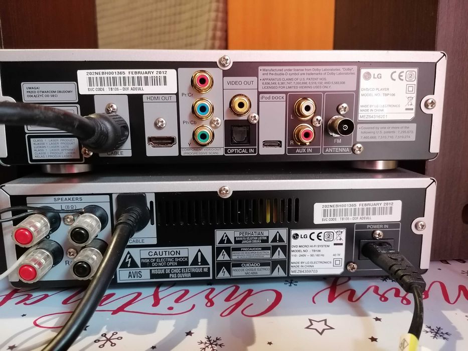 Dvd-cd micro hi-fi LG