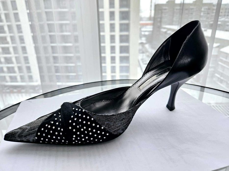 Шикарные вечерние туфли Marina Fabiani одевала 1раз