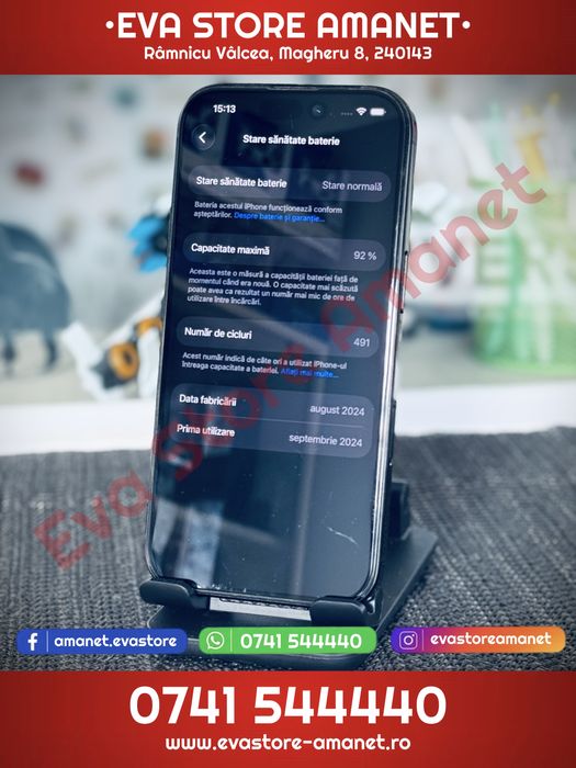 Apple iPhone 16 Pro Black Titanium 128GB Neverlocked