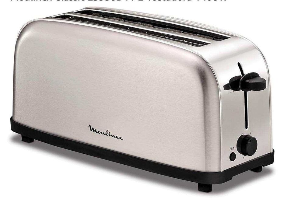 НОВ Тостер Moulinex Classic LS330D11 2 Tostadora 1400W