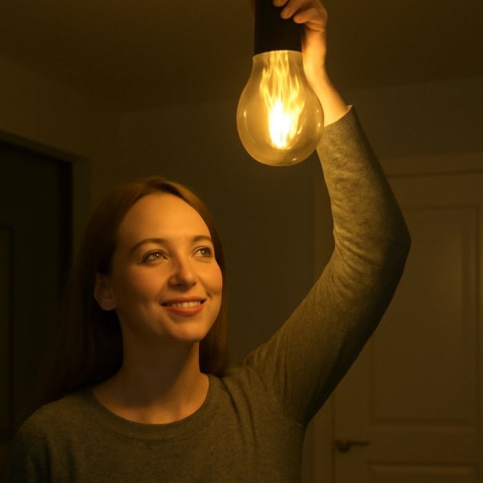 Комплект 2 броя преносими LED лампи с USB-C зареждане, 2700K топла све