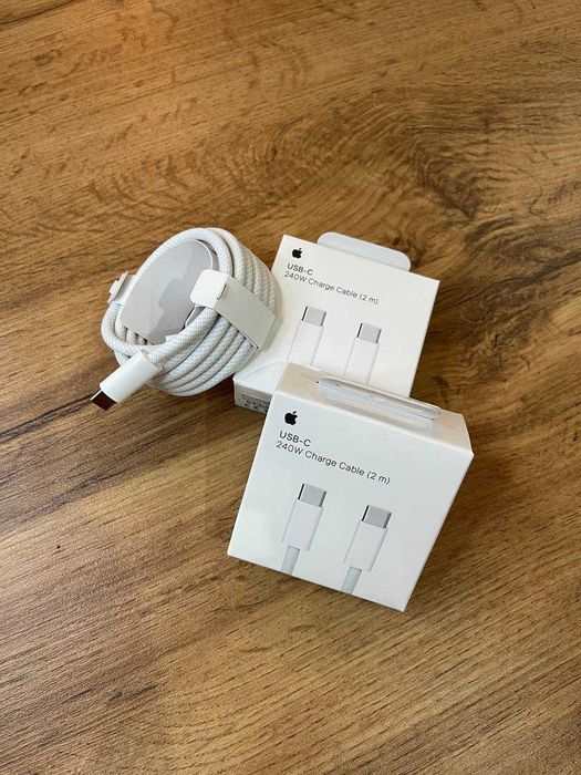 Кабель USB TypeC (M), 2 м, белый очень хорошое качества