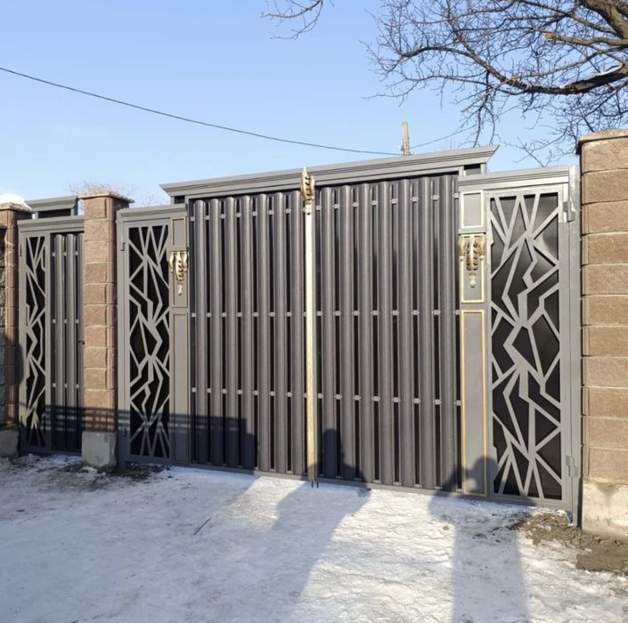 Ворота Хайтек Люкс