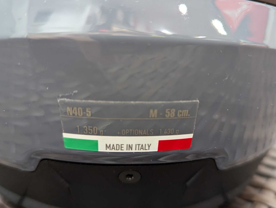 Casca moto chopper /scooter Nolan N40-5, marime M -open face, ochelari