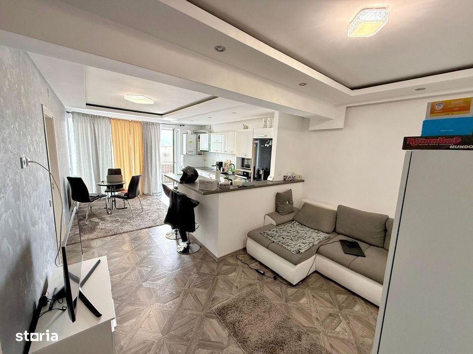 Apartament 2 camere 50mp + 13 mp balcon, in spate la Vivo