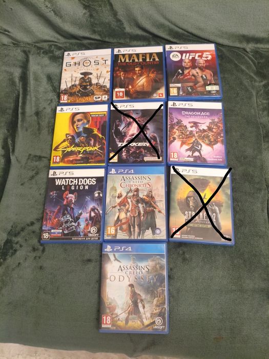 Продам диски PS4, PS5.