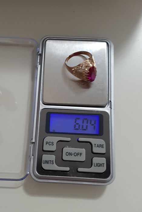 Руски, съветски златни пръстени. Проба 583.