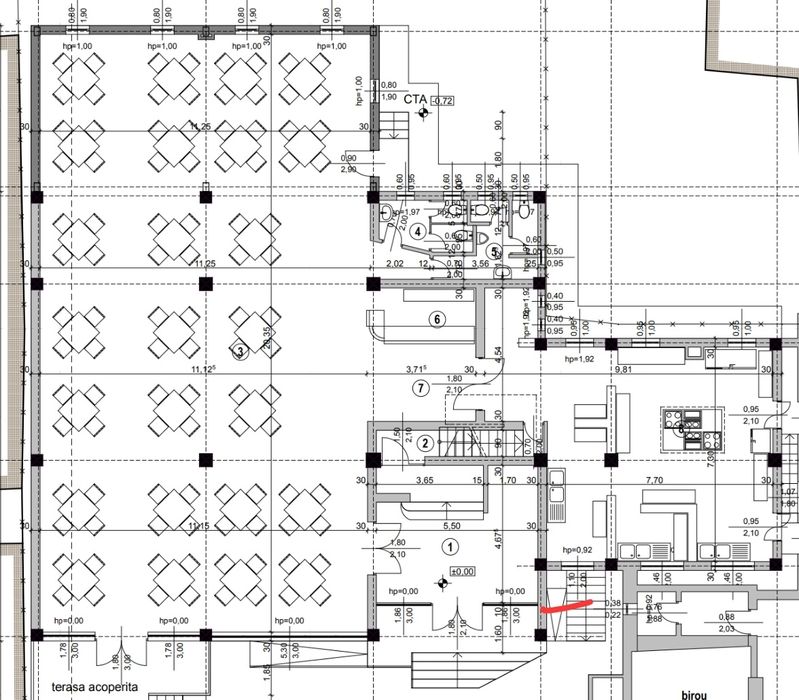 Spațiu comercial de închiriat 400-800mp