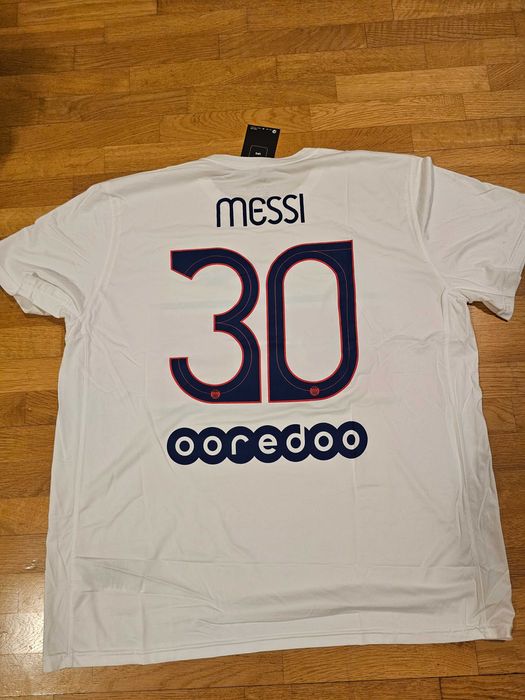 Нова Nike Messi 30 PSG Dri-FIT оригинална футболна фланелка тениска Меси ПСЖ Paris Saint German Argentina Аржентина