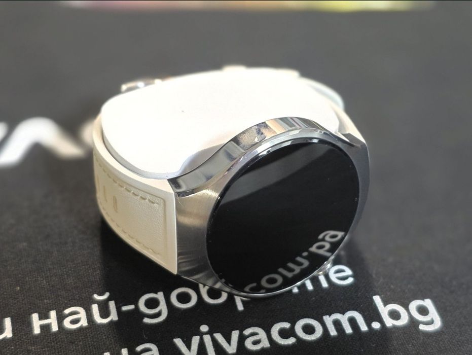 КАТО НОВ 42mm Huawei watch 5 LTE Гаранция Vivacom 2028 White | Бял