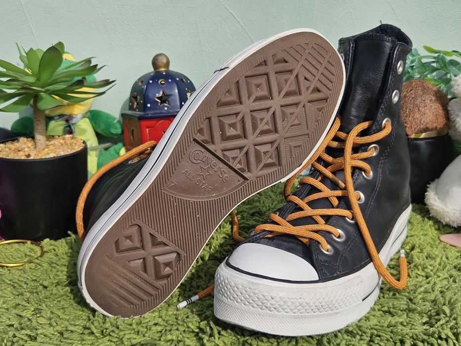 Converse Високи кожени кецове N40