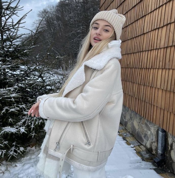 дубленка от Zara