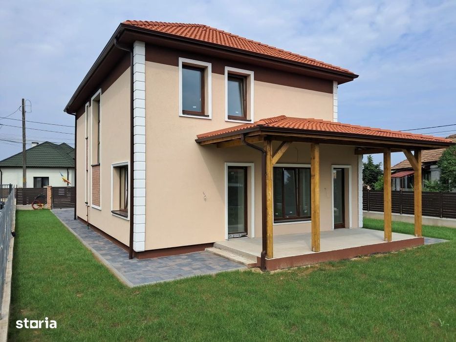 Casa individuala noua, 152 mp utili, teren 601 mp | Central - Apahida