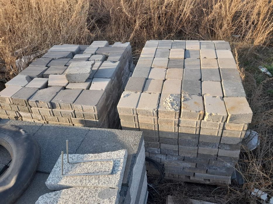 Б/у брусчатка и гранитная плитка