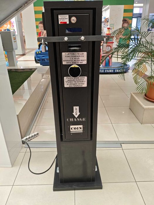 Automat de schimbat bani / Automat de jetoane (Token Changer) – FISCALIZAT
