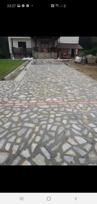 Vând piatră și montez