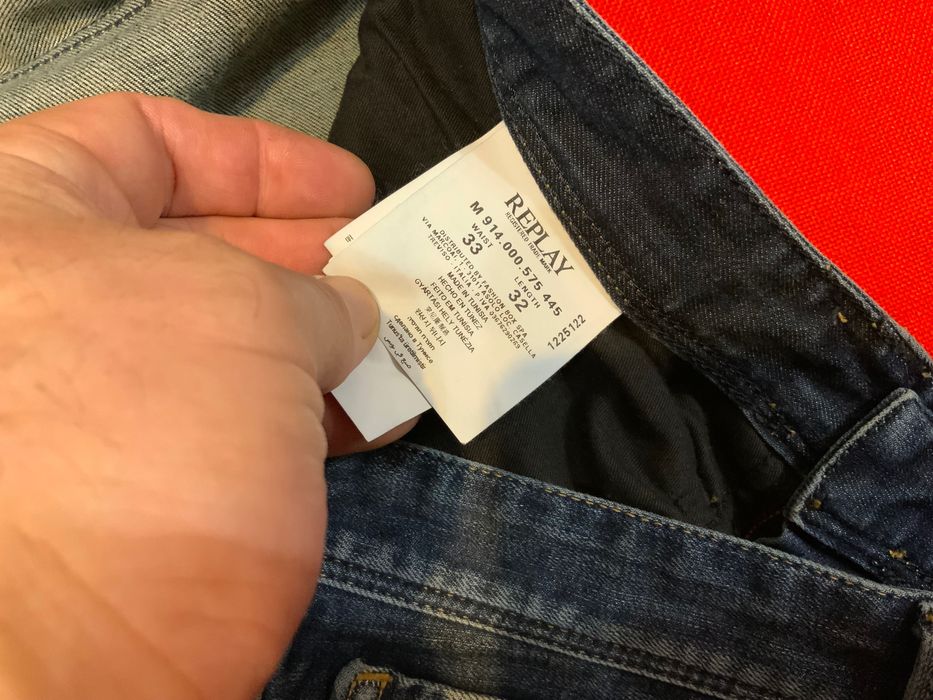 Replay-оригинални дънки 32-33 размер