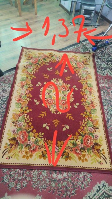 Ковер советский шерстянной