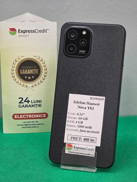 Huawei Nova Y61 [Ag45 B.5102] - Garantie 2 ani