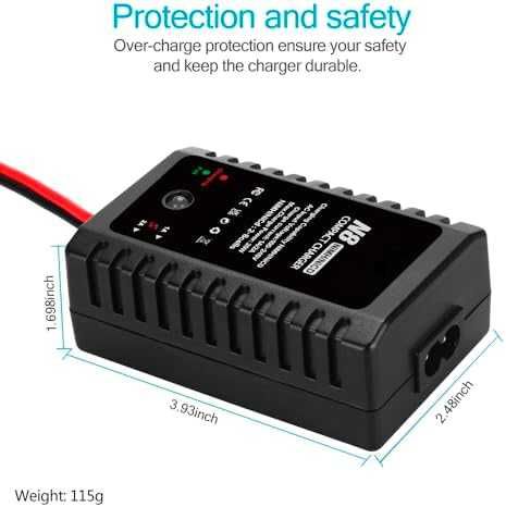 Ново Зарядно за RC батерии NiMH/NiCd 2.4-9.6V Mini/Standard Tamiya